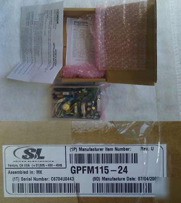 Medical power supply GPFM115-24 sealed