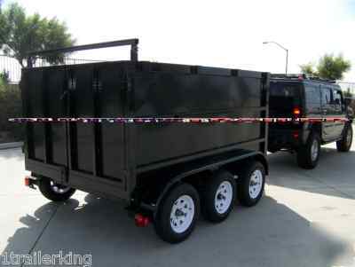 New 2010 model hydraulic dump trailer w remote 10K gvwr