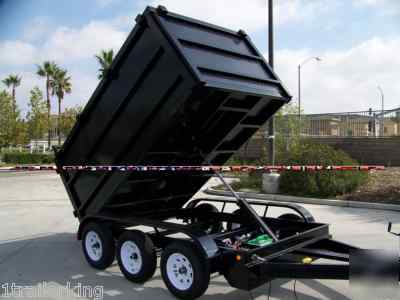 New 2010 model hydraulic dump trailer w remote 10K gvwr