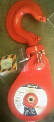 New crosby all alloy snatch block 12 ton cap 