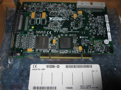 New national instruments pci-6221 daq 16BITX16 250K 