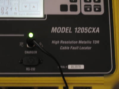Riser bond 1205 cxa cable fault locator/tester