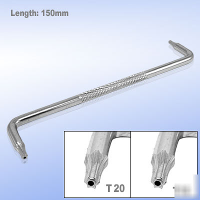 Stainless steel T15 T20 torx screwdriver nonslip handle