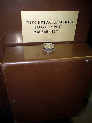 Transfer switch 100 amp evergood manual generator, used