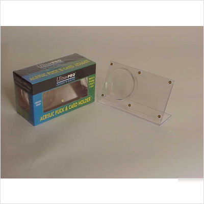 Ultra pro acrylic puck and card holder