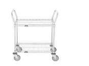 Utility cart 24W x 42L x 40H wire shelves