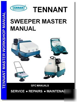 Workshop manual cd for most popular tennant models