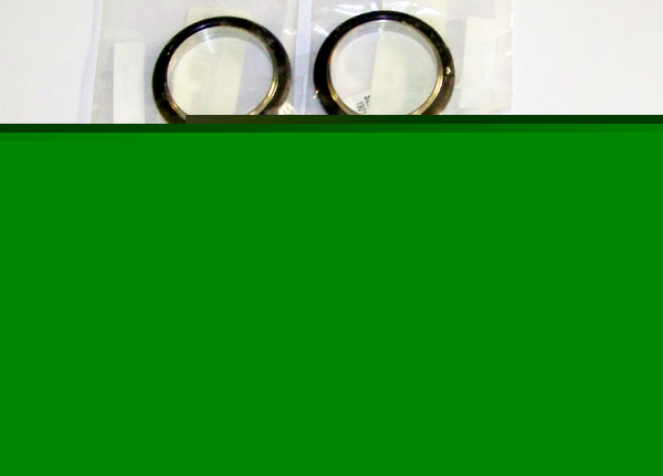 New 2 mks/hps aluminum wing nut clamp/seals NW40/kf-40