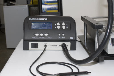 New 855 lead-free bench-top solder/rework station