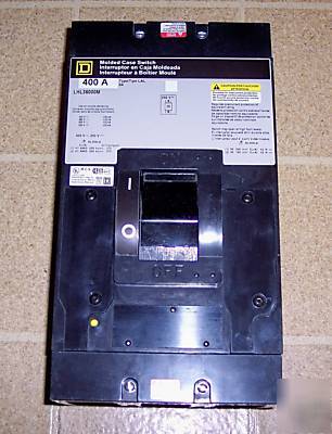 New - LHL36000M square-d circuit breaker - 400 amp