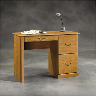 Sauder orchard hills open computer desk with storage