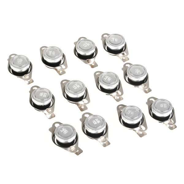 12X 75Â°c temperature n/o controlled switches bi-metal