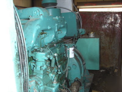 175 kw cummins/onan diesel generator set 