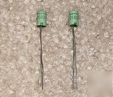 2 vintage pnp germanium nos transistor radio parts lot