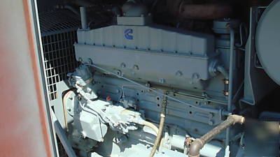 350KW cummins ntta 855GS2 diesel powered generator set