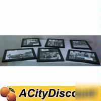 6 black & white decorative wall hanging pictures photos