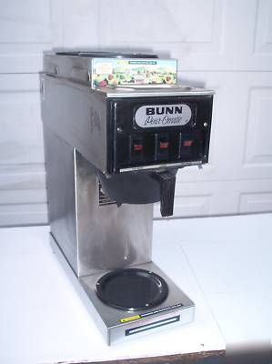 Bunn model s commercial coffee maker 3 warmer pourover