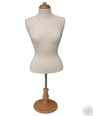 Cft-8N ladies countertop cream jersey form/ mannequin
