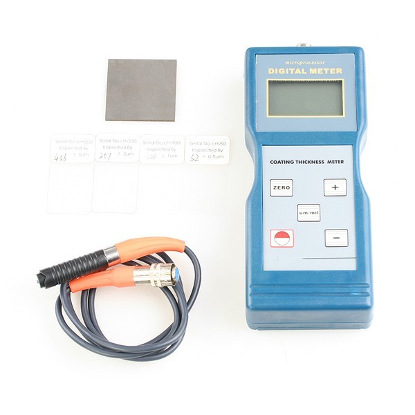 Digital coating thickness gauge meter paint materials