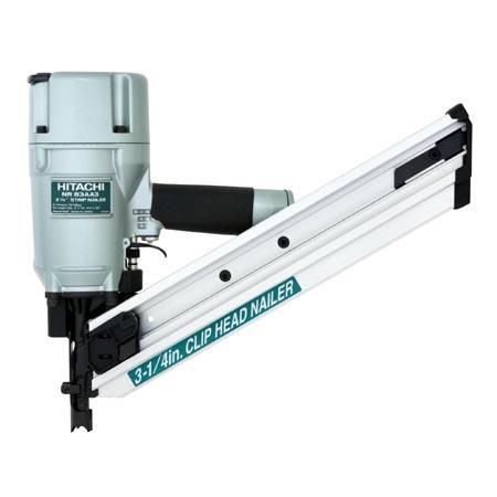 HitachiÂ NR83AA3 framing nailer, clipped head
