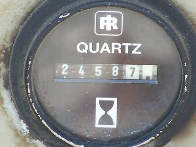 Ingersoll rand air compressor 185CFM john deere diesel