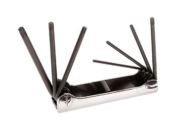 Klein 70586 folding torx 7PC screwdriver set