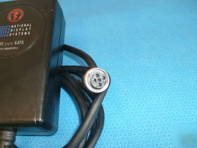 National display systems 12 volt 6.67 amp 5 pin storz
