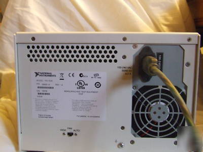 National instruments pxi-1036 chassis with cards