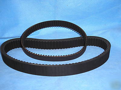 New bridgeport milling machine vari speed belts 