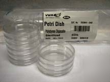 Parter medical petri dishes, sterile 3571 gamma