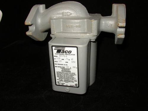 Taco cartridge circulator 007-F5-5 w/3/4