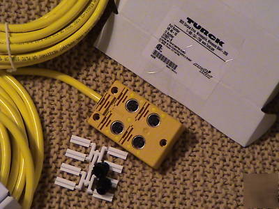 Turck multibox vb 40-10 4 port + 10M cable lot 2