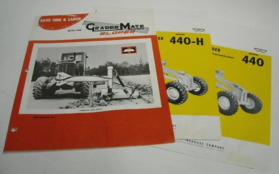 Wabco & hitchon 1964 - 1965 motor grader lot