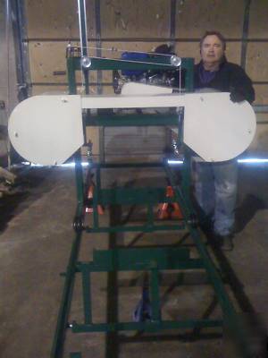 Bandsaw sawmill MODEL26 log 16 h.p. sawmill 
