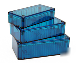 Box translucent enclosure 100X50X25MM project plastic