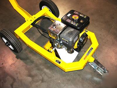 Champion 9HP trailer mounted hydraulic earth auger