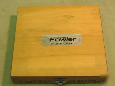 Dial caliper gauge, fowler #52 554-008, 3.2