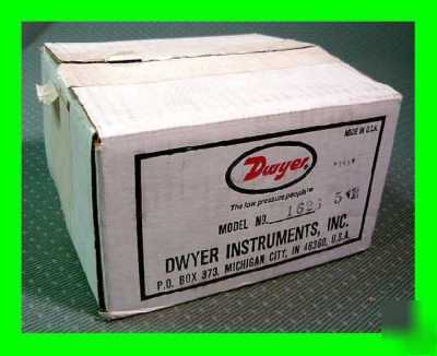 Dwyer 1626-5 air/gas pressure switch .5-6.0 w.c.