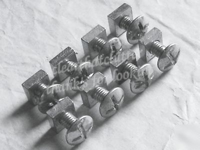 Nuts & bolts for dexion & type steel shelving x 8 