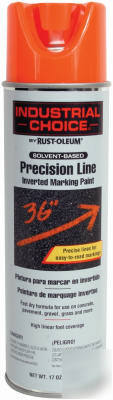 Rustoleum 203027 inverted orange field marking paint
