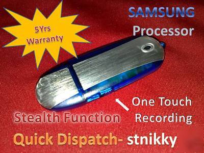 Usb memory stick voice audio recorder 4GB spy pen fbi
