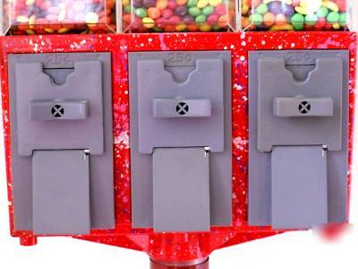 Vendstar 3000 candy vending machine red w/keys