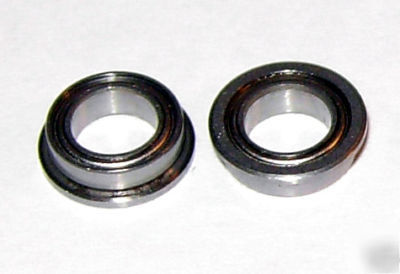 (10) SMF85-zz flanged stainless MR85 bearings, 5X8 mm
