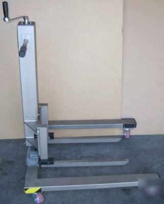 Bkl transport & lift tool cart 170 kg 375 lb 16' ft max