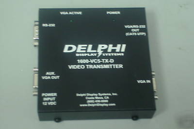 Delphi order confirmation sys remote display w/ trans