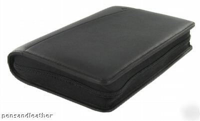 Filofax lyndhurst leather personal organizer black $89