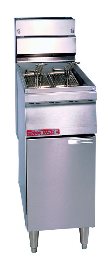 Floor commercial gas deep fryer cecilware FMP40 