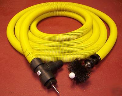 Goodway rvb 100 25 flexible vacuum hose vent cleaner 