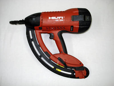 Hilti gx 100 professional gas powered nail gun (ch)