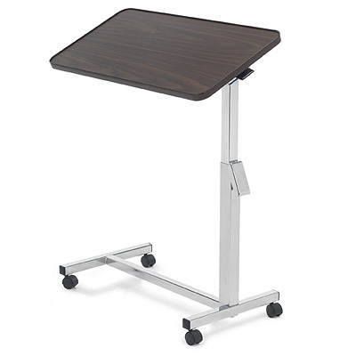 Invacare tilt top medical overbed over bed table 6418
